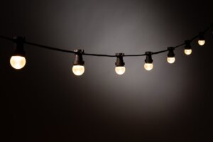Lichtsnoer, Verlichting in de verhuur